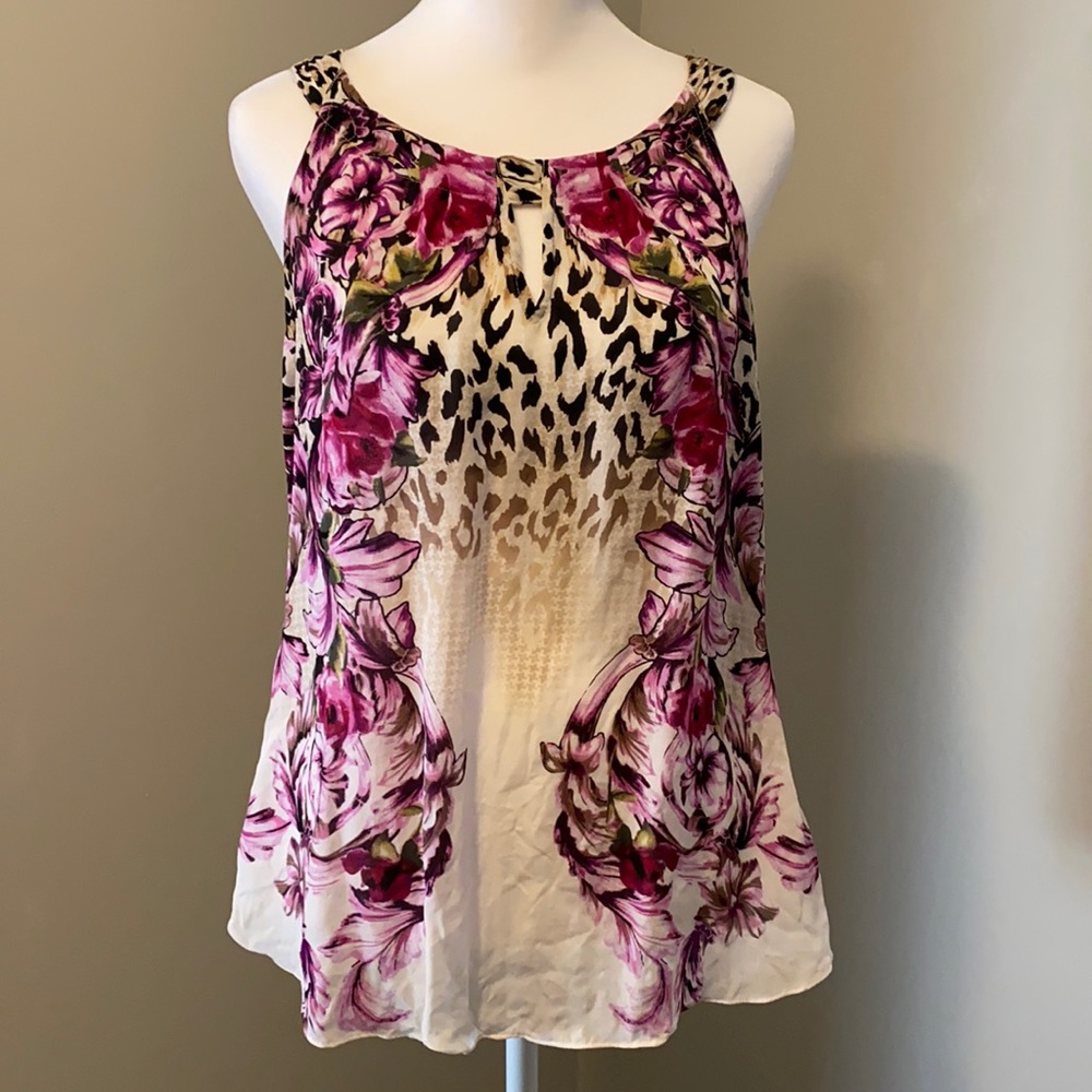 White House Black Market silk top
